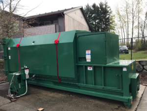 Commercial Trash Compactor- 30 yd Self-Contained Compactor